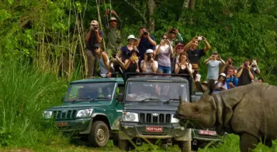 Dashain holidays bring over 20,000 tourists to Chitwan national park